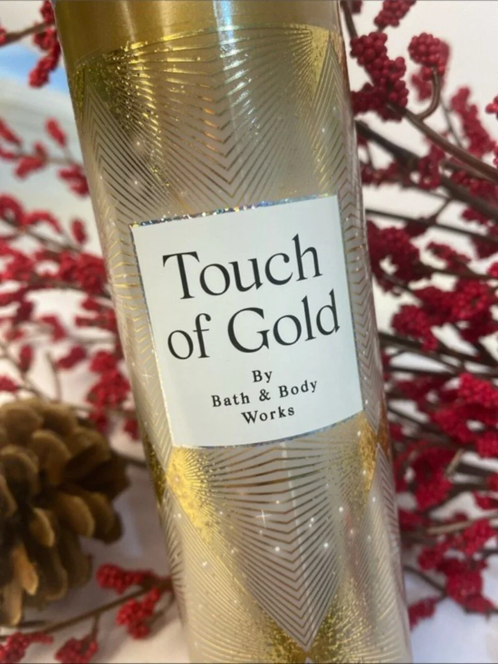 “Touch of Gold” New Fine Fragrance Mist Full Size